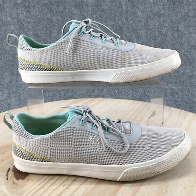 Columbia Shoes Womens Dorado PFG Low Sneakers BL4629-082 Gray Mesh Lace  Up