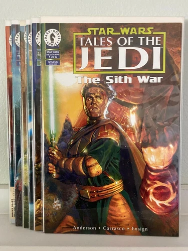 Star Wars: Tales of the Jedi - Sith War (Dark Horse 1995) 1-6, NM+, HTF