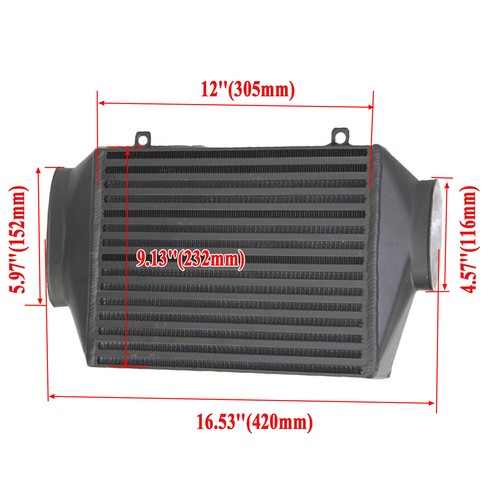 TOP Mount Intercooler fit BMW MINI Cooper S R53 2002-2008 2003 2004 2005 2006 - Picture 2 of 6