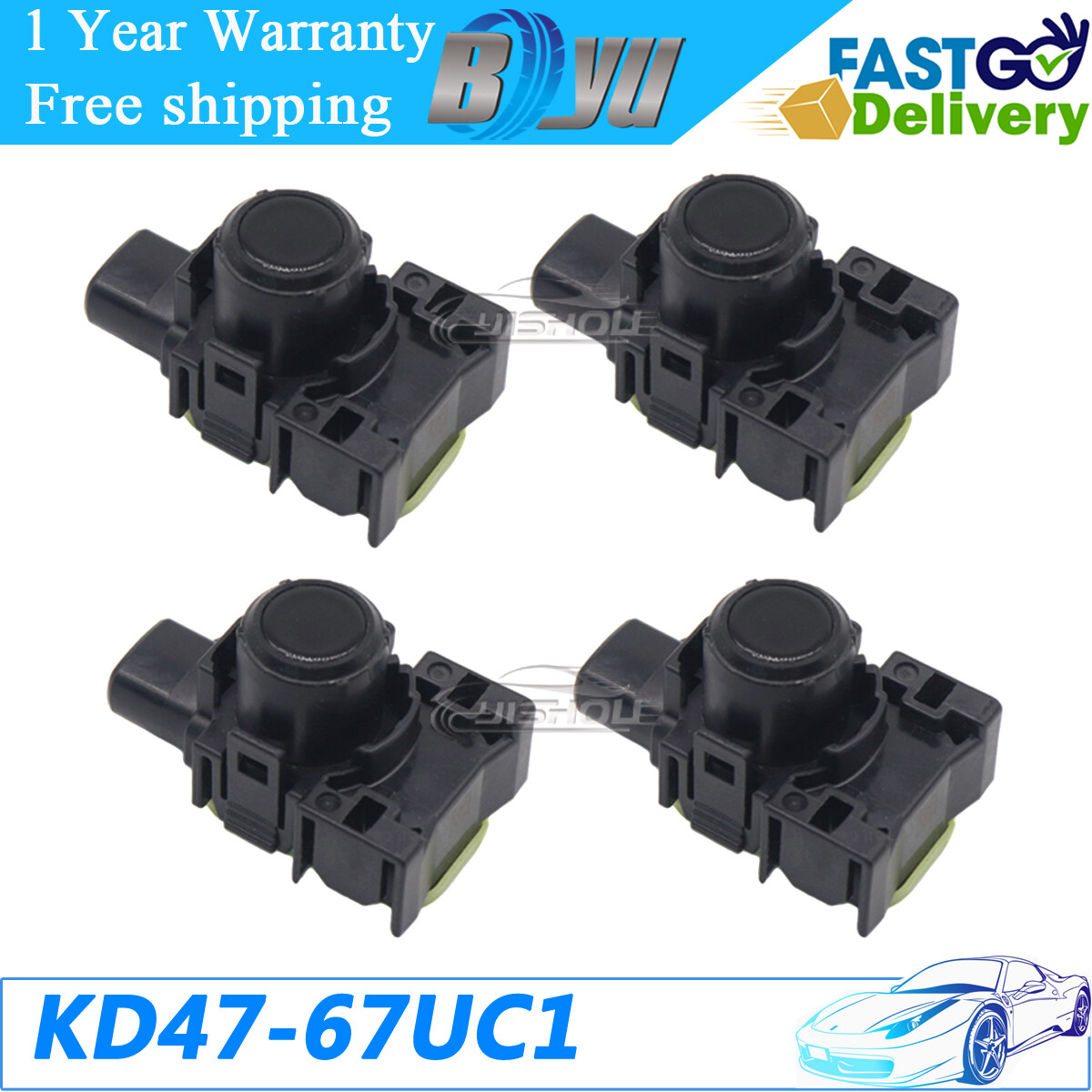 4pcs PDC Bumper Reverse Parking Assist Sensor For Mazda 2 3 5 6 CX