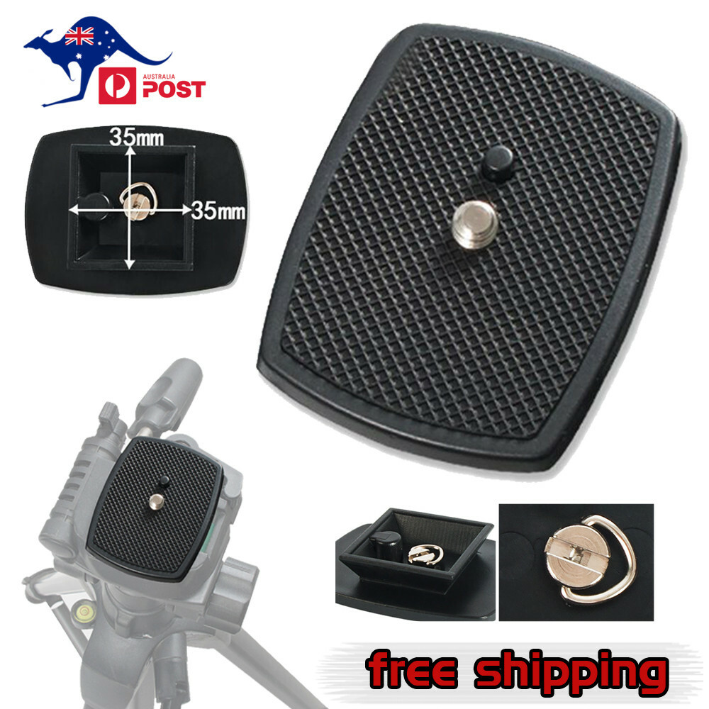 35*35mm Tripod Quick Release Plate Screw Adapter Mount Head For
