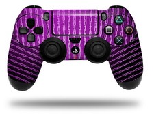 Skin for Sony PS4 Controller Binary Rain Pink