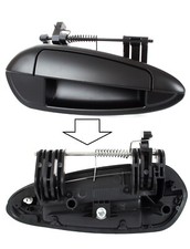Porte arrière et accessoires Fiat PUNTO EVO