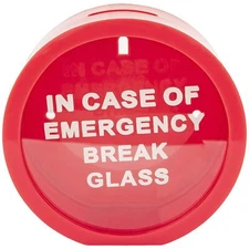 Fairly Odd Novelties Emergency Money Box Savings Bank in Case of Emergency Br...