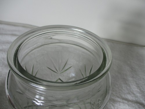 Vintage 1983 Mr. Peanut Clear Glass Canister Planters Jar With Lid - Picture 6 of 8