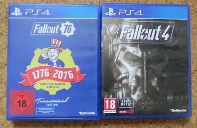 Fallout 76 - Tricentennial Edition - Fallout 4 (Sony PlayStation 4, 2018, PS4)