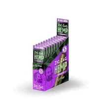 😎FULL BOX ZIG ZAG HERBAL PAPER- OG PURP 25 PACKS (50CT)💚🧡💜