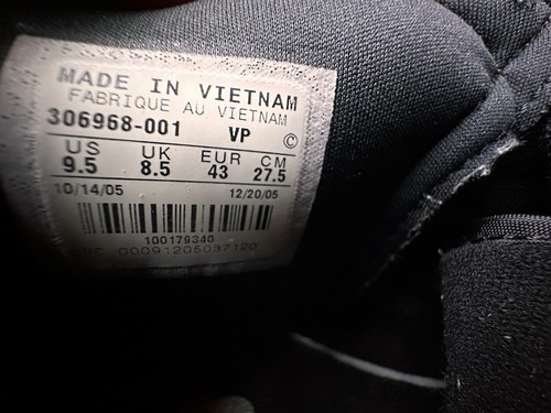 Nike Dunk High Premium "Sunset" Noir/Noir-Moteur 306968-001 Rare Vintage - Photo 3/6