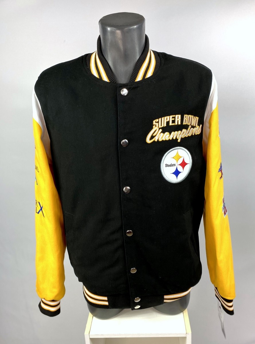 Steelers Jacket Pittsburgh Ultimate 6 Time SUPER BOWL 