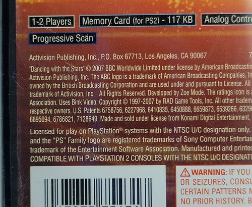 Dancing with the Stars - PlayStation 2 (Spiel) *Neu Factory Sealed* Rated E - Bild 6 von 8