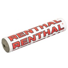 RENTHAL VINTAGE SX MX 10" WHITE / BLACK / RED BAR PAD P351