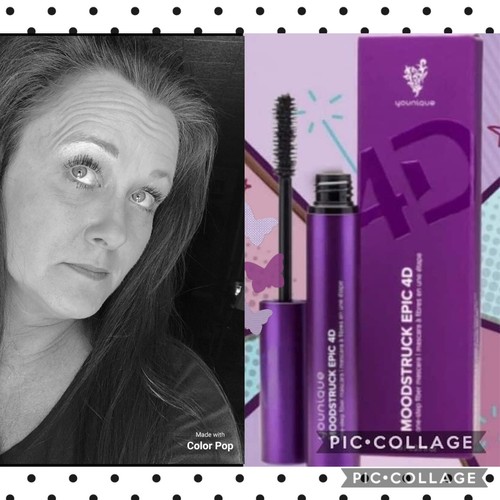 YOUNIQUE NEW MOODSTRUCK EPIC 4D ONE-STEP FIBER LASH MASCARA BLACK Authentic. - Picture 4 of 5