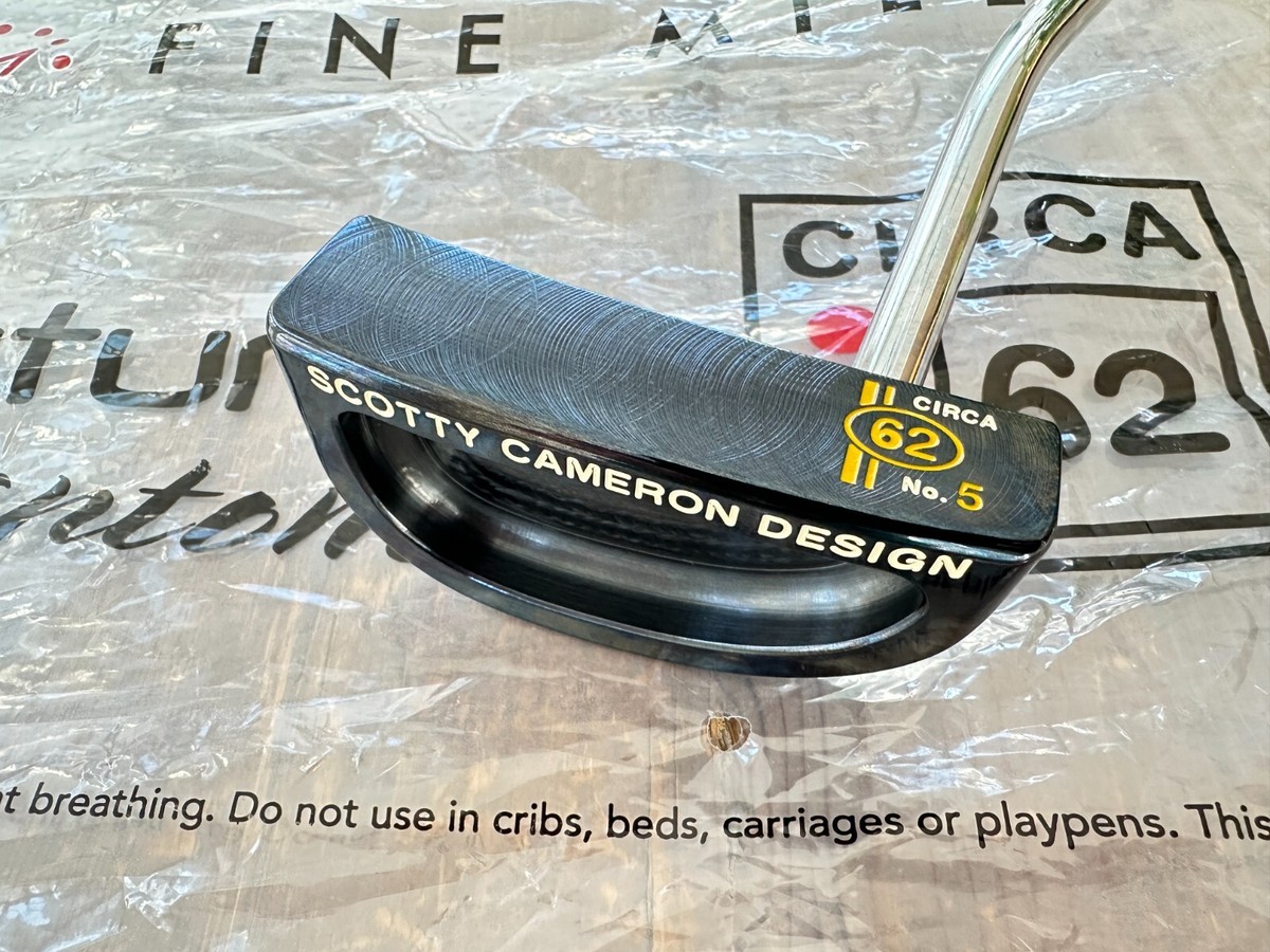 スコッティキャメロン CIRCA62 No5 希少、新品、未使用】スコッティ