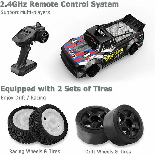 1:16 4WD RC Racing Car 2.4G Drift Car 30KM / H de alta velocidad coche de control remoto - Imagen 19 de 67