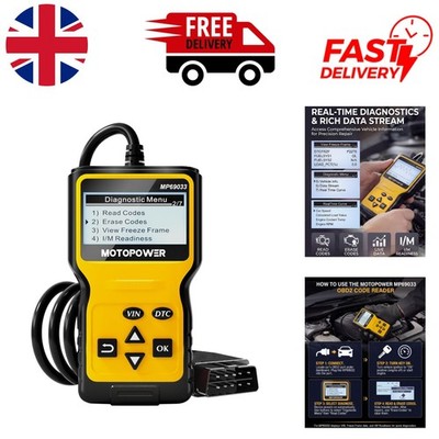 Universal OBD II Scanner - Multifunktions Diagnosegerät für Auto Motor Defekte
