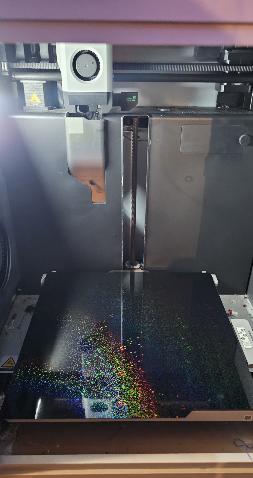 Double Sided Textured 3D ☆ Star ☆ Effect Magnetic 🧲 Build Plate • 257mm PEY+PEI