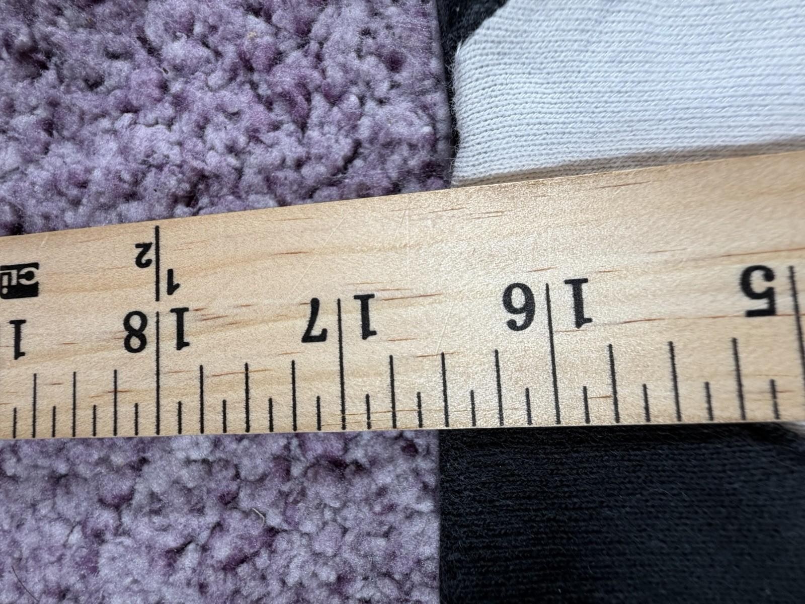 Adidas Originals Cropped Hoodie Women’s M Black White Colorblock Trefoil thumbnail 3