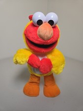 Sesame Street Chicken Dance Elmo 13 Inch Plush Toy - Voice interactive
