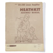 Heathkit Assembly Manual Linear Amplifier Model SB-200