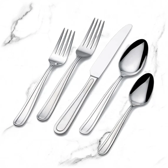 Mikasa Living 20-Piece Kelby 18/0 Flatware Set - Image 3 of 3