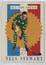 1960-61 Topps Nels Stewart #5 HOF uk2