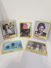 Vintage Star Wars Trading Cards Lot (1977–1980) Topps Han Solo, Empire Strikes B