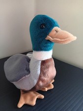 1997 RARE ORIGINAL RETIRED TY BEANIE JAKE THE MALLARD DUCK P.E. Pellet TAG ERROR