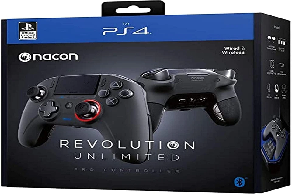 Nacon compatible REVOLUTION UNLIMITED PRO CONTROLLER OFFICIAL PS4 - Image 2 of 4