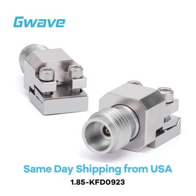 1.85mm Female Connector Solderless End Launch for PCB, DC - 67GHz