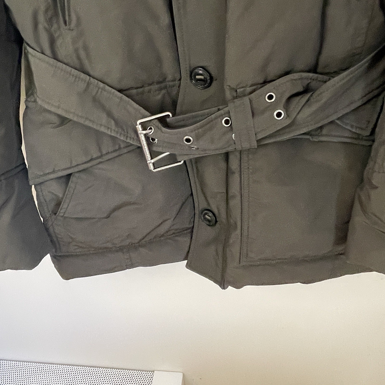 Peuterey Hurricane Goose Down Gray Jacket Parka H… - image 19