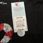 NWT Girls Christmas Candy Cane Flip Sequin LS Shirt By Cat & Jack Sz XS 4/5 $12  — photo 4