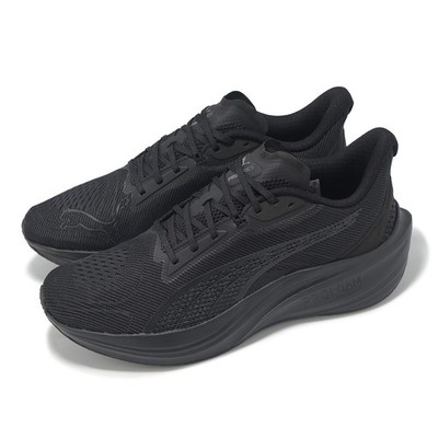 Puma Darter Pro Black Coor Dark Gray Men Unisex Road Running Shoes 310152-19