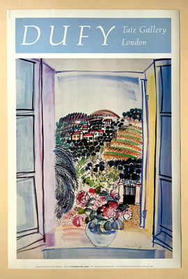 デュフィ　Raoul Dufy 「Le quintette」額付き デュフィ Raoul Dufy 「Le quintette」額付き Quintet with the Red