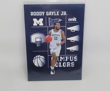 💥 2025-26 ONIT Roddy Gayle Jr Michigan Basketball Campus Colors Dark CC-5
