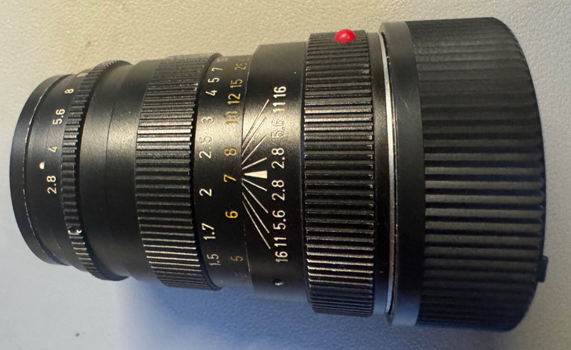 Leica Leitz 90mm f2.8 Tele-Elmarit M Mount Lens (Black, Canada) #48690