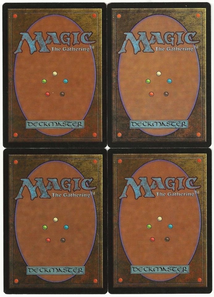 MTG Searing Touch x4 Tempest Uncommon LP Playset - Image 2 of 2