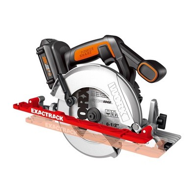 WX530L Worx ExacTrack 20V PowerShare 6-1/2'' Cordless Circular Saw-OB