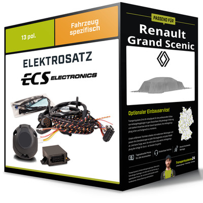 Elektrosatz 13-pol spezifisch für RENAULT Grand Scenic 02.2009-09.2016 NEU