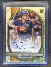 2025 Topps Museum Ryan Zimmerman Archival Auto #24/99 Nationals