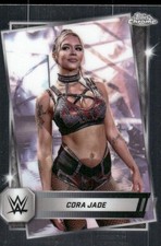2025 Topps Chrome WWE #136 Cora Jade wrestling card