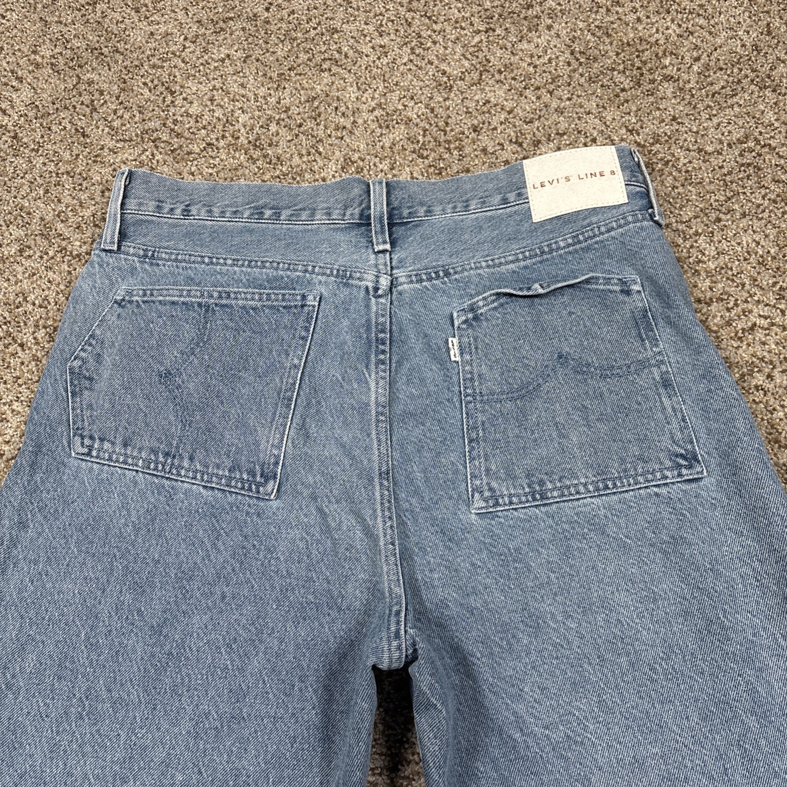 Levi’s Line 8 Men's 34x32 Irregular Jeans (34x24) Wide Leg - View 15