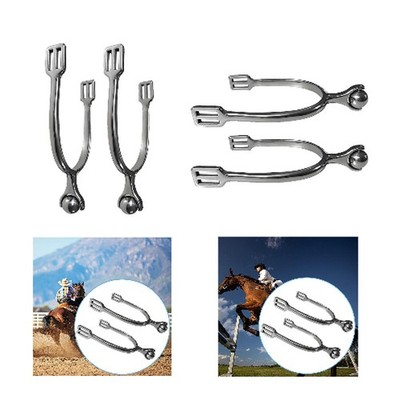 2-teiliger Western-Pferdesporn, Reitsporn, Zubehör für Reitausrüstung,