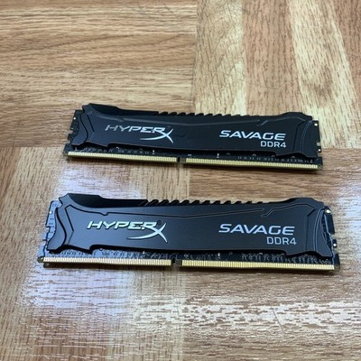 Kingston HyperX SAVAGE 32GB (2x16GB) 2666MHz DDR4 RAM (HX426C15SBK2/32) *USED*
