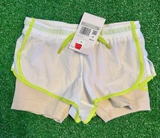NIKE DRI-FIT 2-IN-1 Running Shorts GIRLS SIZE XS NWT Summer Clothes Lot Of 2