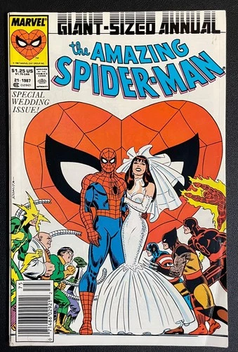 The Amazing Spider-Man Annual #21 Newsstand Edition (1987) (FN+)