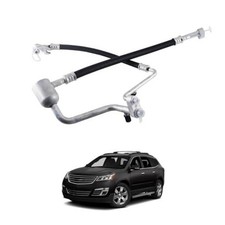 A/C Suction Hose  Discharge Line Hose Assembly, Compatible with Buick Enclave