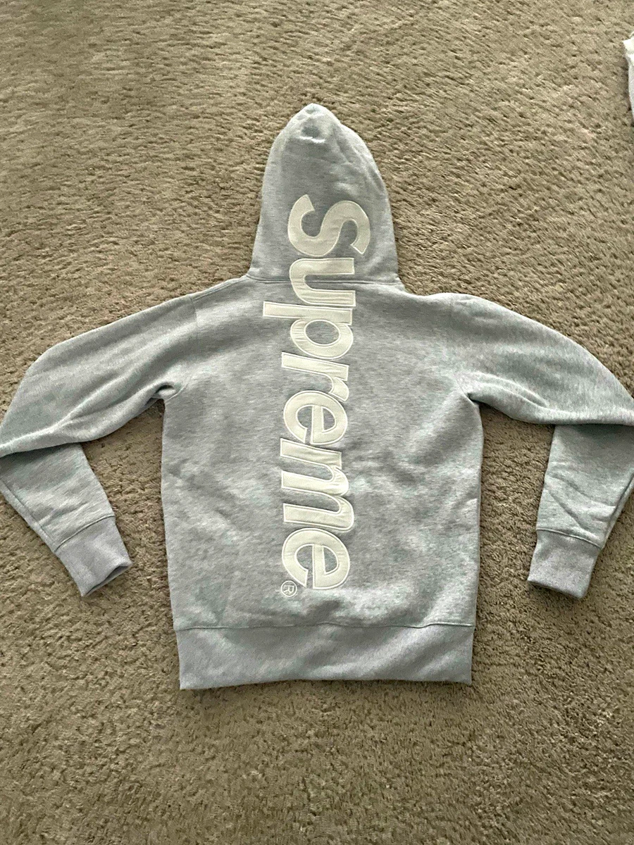 Supreme Gray Regular Size Hoodies & Sweatshirts for Men for Sale