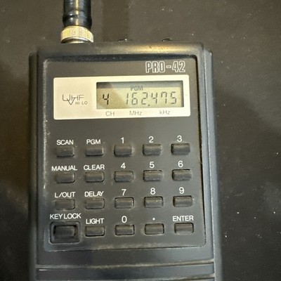Realistic PRO-42 Model 20-302 Scanner Receiver 10 Channels