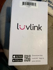 LuvLink Cylinder Friendship Lamp Extended WiFi Bluetooth Setup Wood Glass 1 Pcs