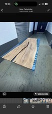 ￼Apple  Epoxy Dining Table | Custom Live Edge Resin Table 2400x900mm